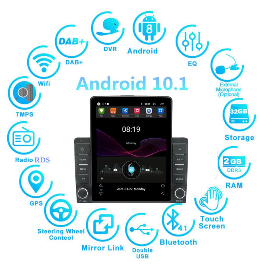 9.5 Android 10.1 Head Unit Stereo GPS Navi Wifi 2+32G For Jeep Chrysler Dodge
9.5 Android 10.1 Head Unit Stereo GPS Navi Wifi 2+32G For Jeep Chrysler Dodge