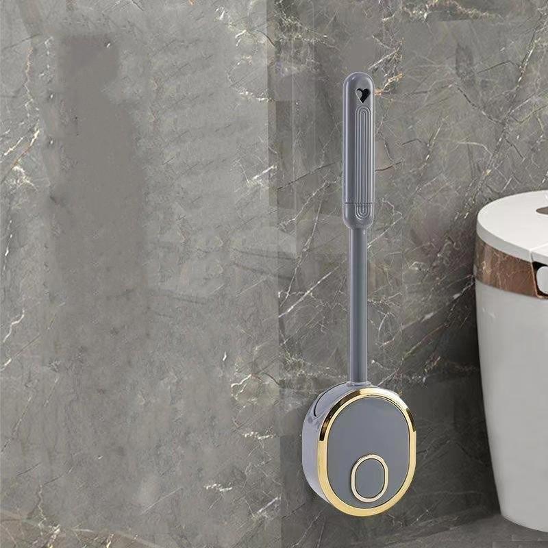 Wall-Mounted No-Dead-Angle Toilet Brush - High-End Bathroom Cleaning Tool серый
Wall-Mounted No-Dead-Angle Toilet Brush - High-End Bathroom Cleaning Tool серый