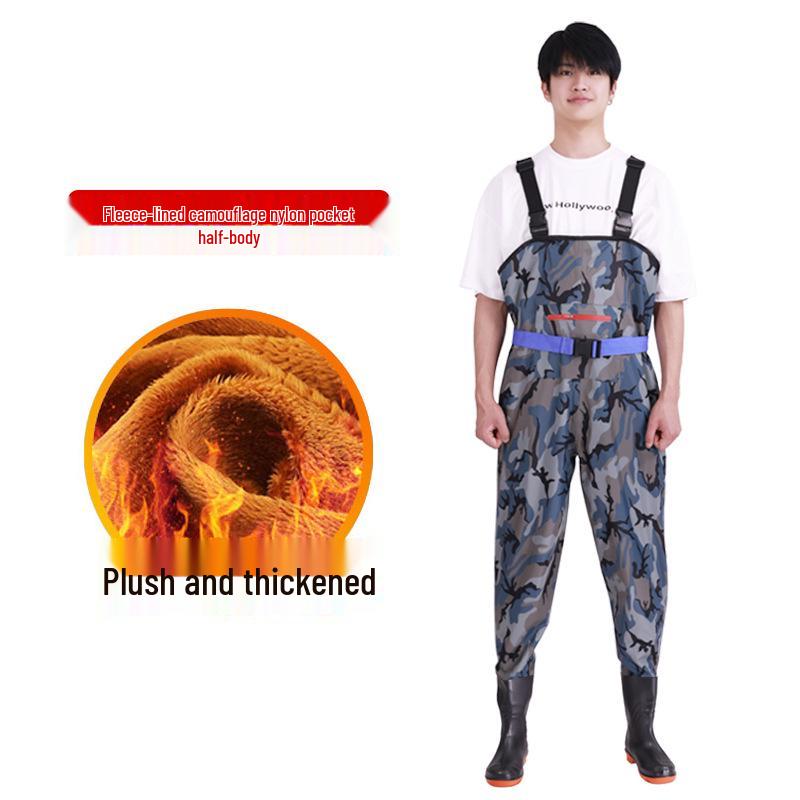 Прочные водонепроницаемые хлопковые рыболовные вейдерсы - на флисовой подкладке, полутела или полные, цельная конструкция, утолщенные для тепла. 41
Прочные водонепроницаемые хлопковые рыболовные вейдерсы - на флисовой подкладке, полутела или полные, цельная конструкция, утолщенные для тепла. 41