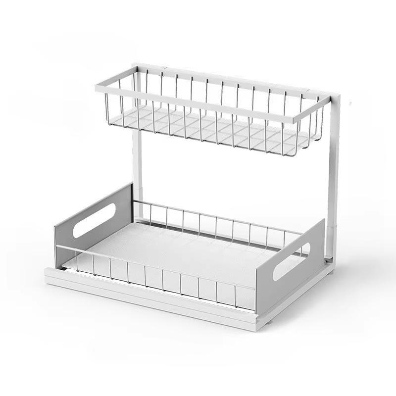 Under Sink Organizer Pull Out Cabinet Organizer 2 Tier Slide Out Sink Shelf Cabinet Storage Shelves Multi-Purpose Sink Organizer
Under Sink Organizer Pull Out Cabinet Organizer 2 Tier Slide Out Sink Shelf Cabinet Storage Shelves Multi-Purpose Sink Organizer