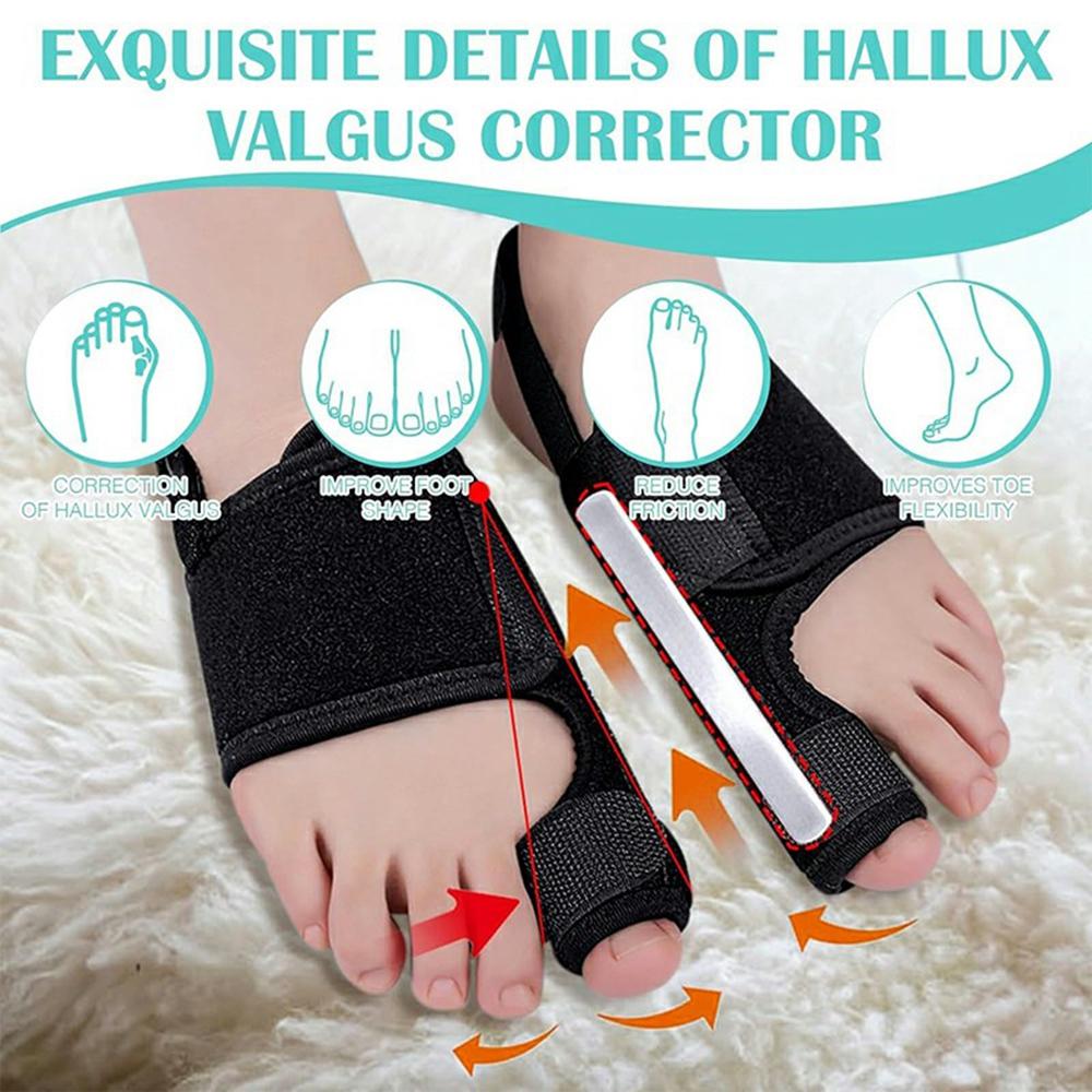 003 Bunion Corrector Adjustable Toe Separator Orthotics Feet Bone Thumb Adjuster Foot Care Tool Black/Right
003 Bunion Corrector Adjustable Toe Separator Orthotics Feet Bone Thumb Adjuster Foot Care Tool Black/Right