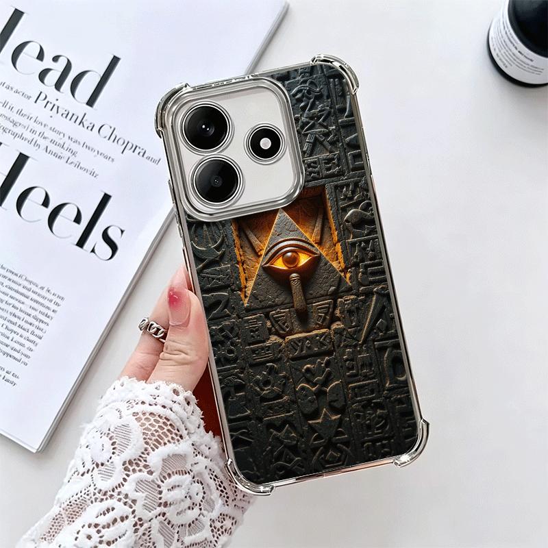 Egypt Eye of Horus Anubis Plating Phone Case For Xiaomi Redmi Note 14 15 Pro Plus 13 12 11 11S 11T 10 9S 9 5G Anti-Fall Airabag Redmi Note 14 5G
Egypt Eye of Horus Anubis Plating Phone Case For Xiaomi Redmi Note 14 15 Pro Plus 13 12 11 11S 11T 10 9S 9 5G Anti-Fall Airabag Redmi Note 14 5G