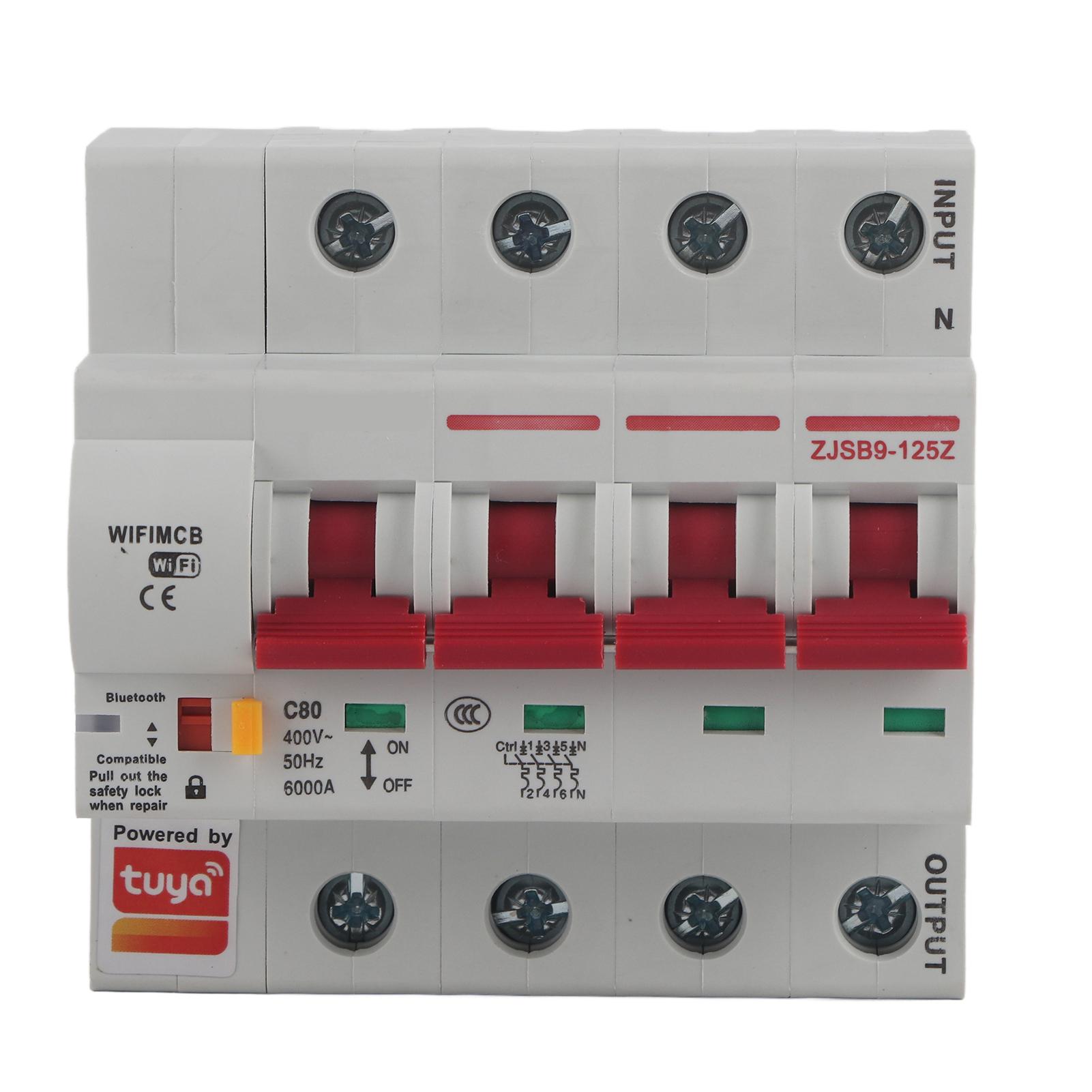 Smart WIFI Circuit Breaker Phone APP Remote Switch PA66DSM Flame Retardant Shell AC220V
Smart WIFI Circuit Breaker Phone APP Remote Switch PA66DSM Flame Retardant Shell AC220V