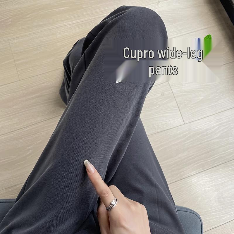 Gu Die Apparel Grey Cupro Narrow Wide-Leg Women s Petite Ice Silk Drape Pants S 80-95 jin
Gu Die Apparel Grey Cupro Narrow Wide-Leg Women s Petite Ice Silk Drape Pants S 80-95 jin
