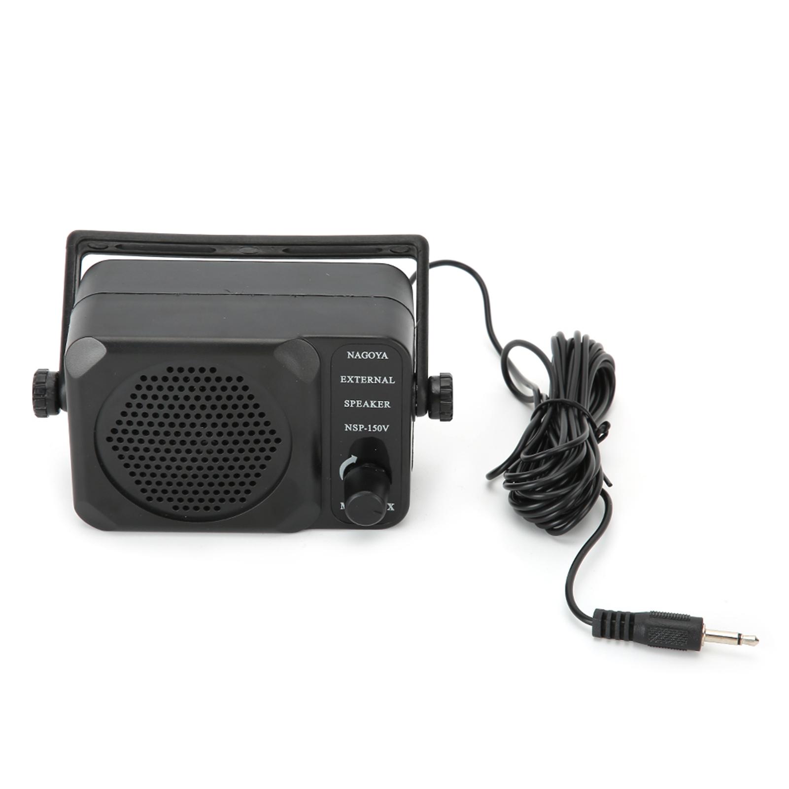 Портативный мини-внешний динамик мощностью 3 Вт с разъемом 3,5 мм и встроенным фильтром шумов, универсальный для радио CB
Портативный мини-внешний динамик мощностью 3 Вт с разъемом 3,5 мм и встроенным фильтром шумов, универсальный для радио CB