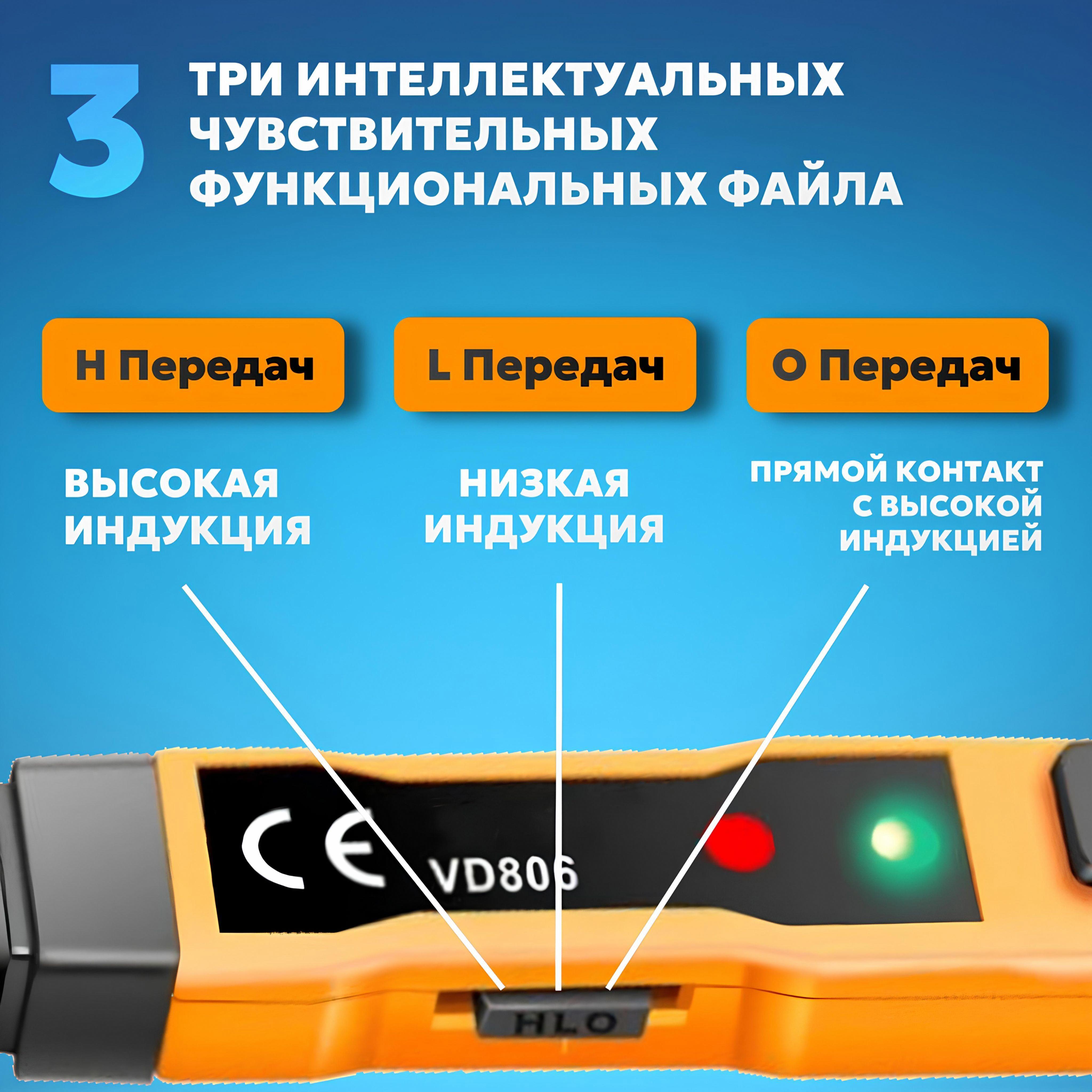 Індуктивний тестер напруги, Інтелектуальний звуковий та світловий індуктивний тестер напруги One Size жовтий
Індуктивний тестер напруги, Інтелектуальний звуковий та світловий індуктивний тестер напруги One Size жовтий