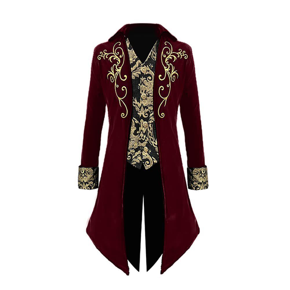 Men s Medieval Ethnic Tailcoat Jacket - 2023 Collection, Long Sleeve Court Style Evening Gown XL красный
Men s Medieval Ethnic Tailcoat Jacket - 2023 Collection, Long Sleeve Court Style Evening Gown XL красный