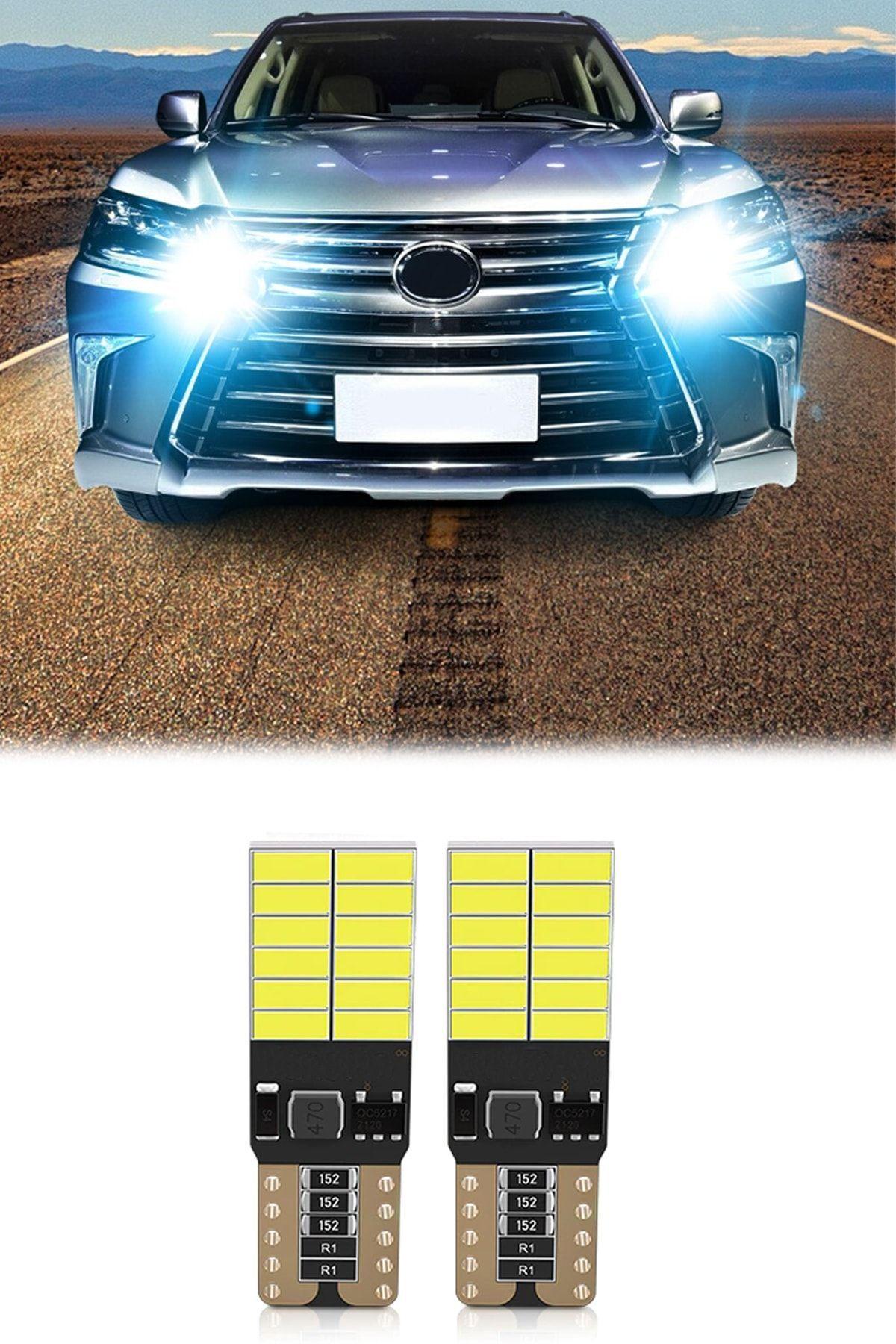 Mega Oto Market Светодиодная лампа для парковки T10, белая, 24 светодиода, без цоколя (2 куска)
Mega Oto Market Светодиодная лампа для парковки T10, белая, 24 светодиода, без цоколя (2 куска)
