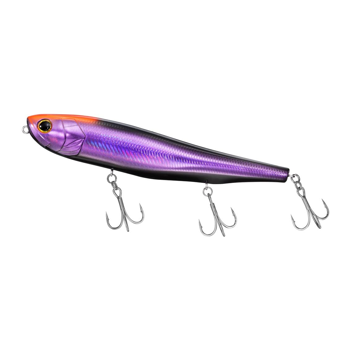 Daiwa Morethan Monster Slider 160F Seabass Orange Black Sand Lure, Head, Purple,
Daiwa Morethan Monster Slider 160F Seabass Orange Black Sand Lure, Head, Purple,