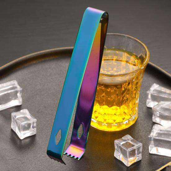 Anti-slip Ice Clip Smooth Edge Stainless Steel Serrated Chuck Anti-rust Serving Food Clip for Bar
Anti-slip Ice Clip Smooth Edge Stainless Steel Serrated Chuck Anti-rust Serving Food Clip for Bar