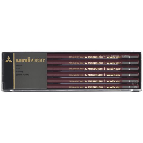 Карандаши Mitsubishi Карандаши Unister 1 дюжина Упаковка из 12 шт. B
Карандаши Mitsubishi Карандаши Unister 1 дюжина Упаковка из 12 шт. B