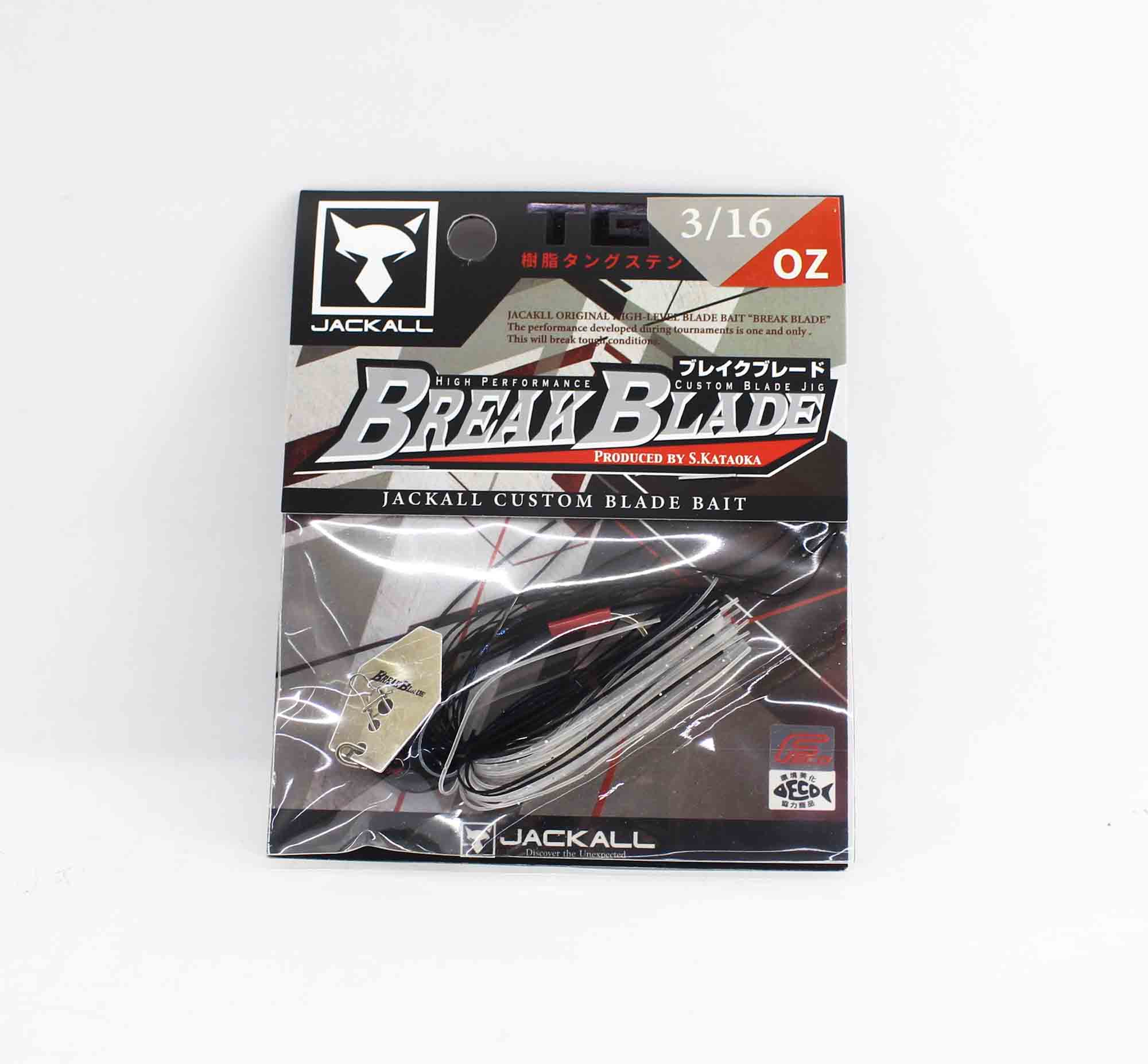 Jackall Break B Jig 3/16 унции Тонущая приманка Black Shad (0333)
Jackall Break B Jig 3/16 унции Тонущая приманка Black Shad (0333)