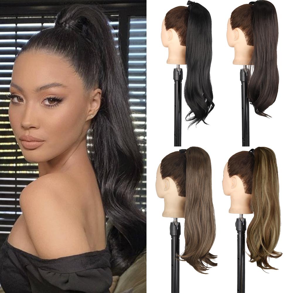 LISI HAIR Синтетические волосы 22 дюйма волнистый хвост на заколке для наращивания волос натуральный шиньон головной убор черный парик хвост
LISI HAIR Синтетические волосы 22 дюйма волнистый хвост на заколке для наращивания волос натуральный шиньон головной убор черный парик хвост