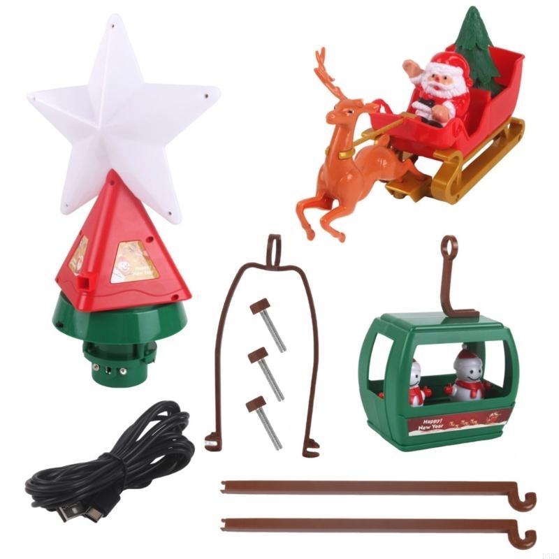 Celebratory Motion Activated Tree Top Twirling Star Decoration With Colorful Radiances And Tune USB Propelled
Celebratory Motion Activated Tree Top Twirling Star Decoration With Colorful Radiances And Tune USB Propelled
