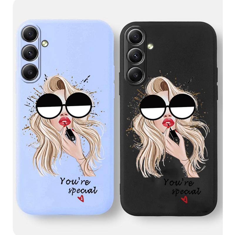 Модный женский узор Мягкий силиконовый чехол для телефона Samsung Galaxy A55 A35 A34 A54 A06 S23 S24 FE S25 M35 M34 защитный противоударный чехол для камеры Samsung Galaxy S9 Plus чёрный
Модный женский узор Мягкий силиконовый чехол для телефона Samsung Galaxy A55 A35 A34 A54 A06 S23 S24 FE S25 M35 M34 защитный противоударный чехол для камеры Samsung Galaxy S9 Plus чёрный