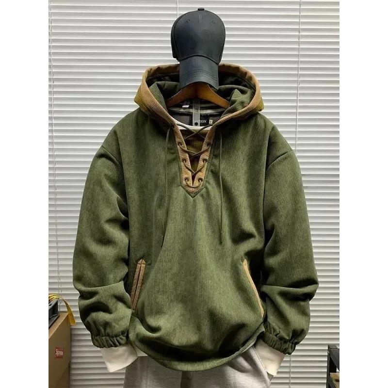 Korean Color-blocked Hooded Sweatshirt In Autumn New Loose Hooded Slim Jacket Trendy 4XL зелений
Korean Color-blocked Hooded Sweatshirt In Autumn New Loose Hooded Slim Jacket Trendy 4XL зелений