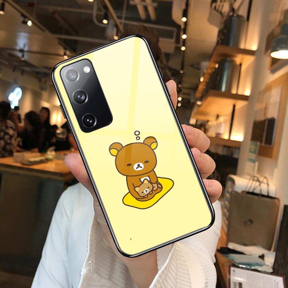 TOPLBPCS милый rilakkuma закаленный стеклянный чехол для телефона для SamSung Galaxy S8 S9 S10E S20 S21 S5 S30 Plus S20 fe 5G Lite Ultra Galaxy S30
TOPLBPCS милый rilakkuma закаленный стеклянный чехол для телефона для SamSung Galaxy S8 S9 S10E S20 S21 S5 S30 Plus S20 fe 5G Lite Ultra Galaxy S30