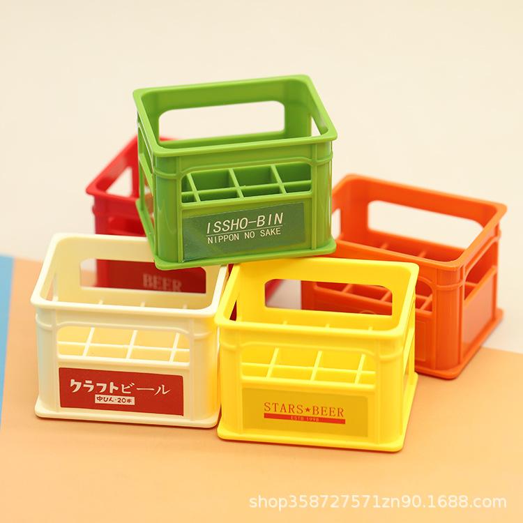 Japanese Bo11 Doll House Mini Simulation Beer Frame Beverage Basket Miniature Model Shooting Props Play House Toy зелений
Japanese Bo11 Doll House Mini Simulation Beer Frame Beverage Basket Miniature Model Shooting Props Play House Toy зелений