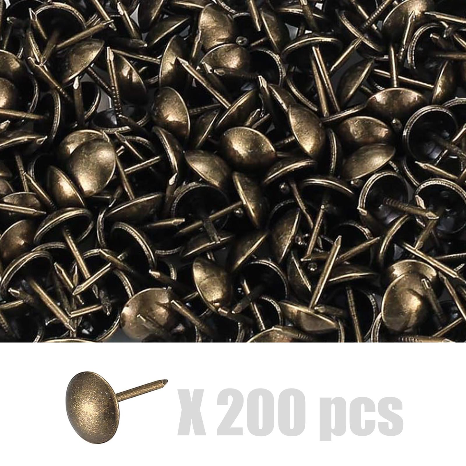 Antique Style Decorative Metal Tacks 11mm Round Head Furniture Nails Upholstery Tacks set for Crafting & Repairing 1
Antique Style Decorative Metal Tacks 11mm Round Head Furniture Nails Upholstery Tacks set for Crafting & Repairing 1