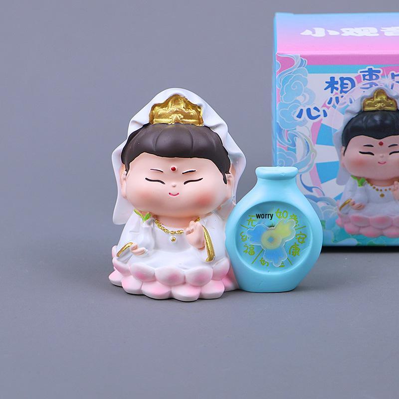 Wish-Fulfilling Buddha Hand-Painted Resin Figurine: Good Luck Office Desk Ornament Gift As Shown
Wish-Fulfilling Buddha Hand-Painted Resin Figurine: Good Luck Office Desk Ornament Gift As Shown