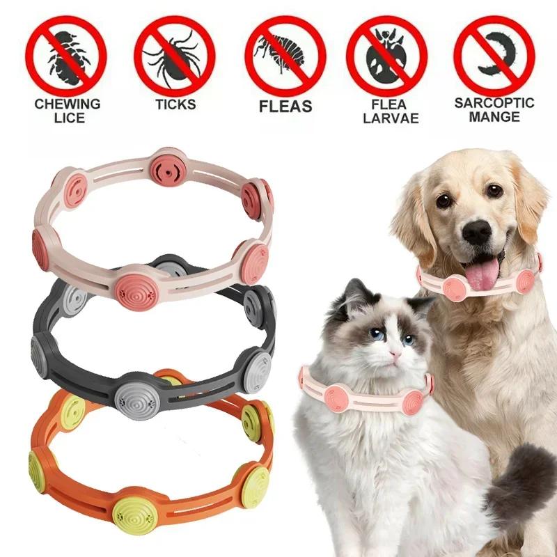 Adjustable Pet Collar Flea And Tick Prevention Pet Collar Pest Control Protection Rubber Flea Killer Collar Pet Accessories
Adjustable Pet Collar Flea And Tick Prevention Pet Collar Pest Control Protection Rubber Flea Killer Collar Pet Accessories