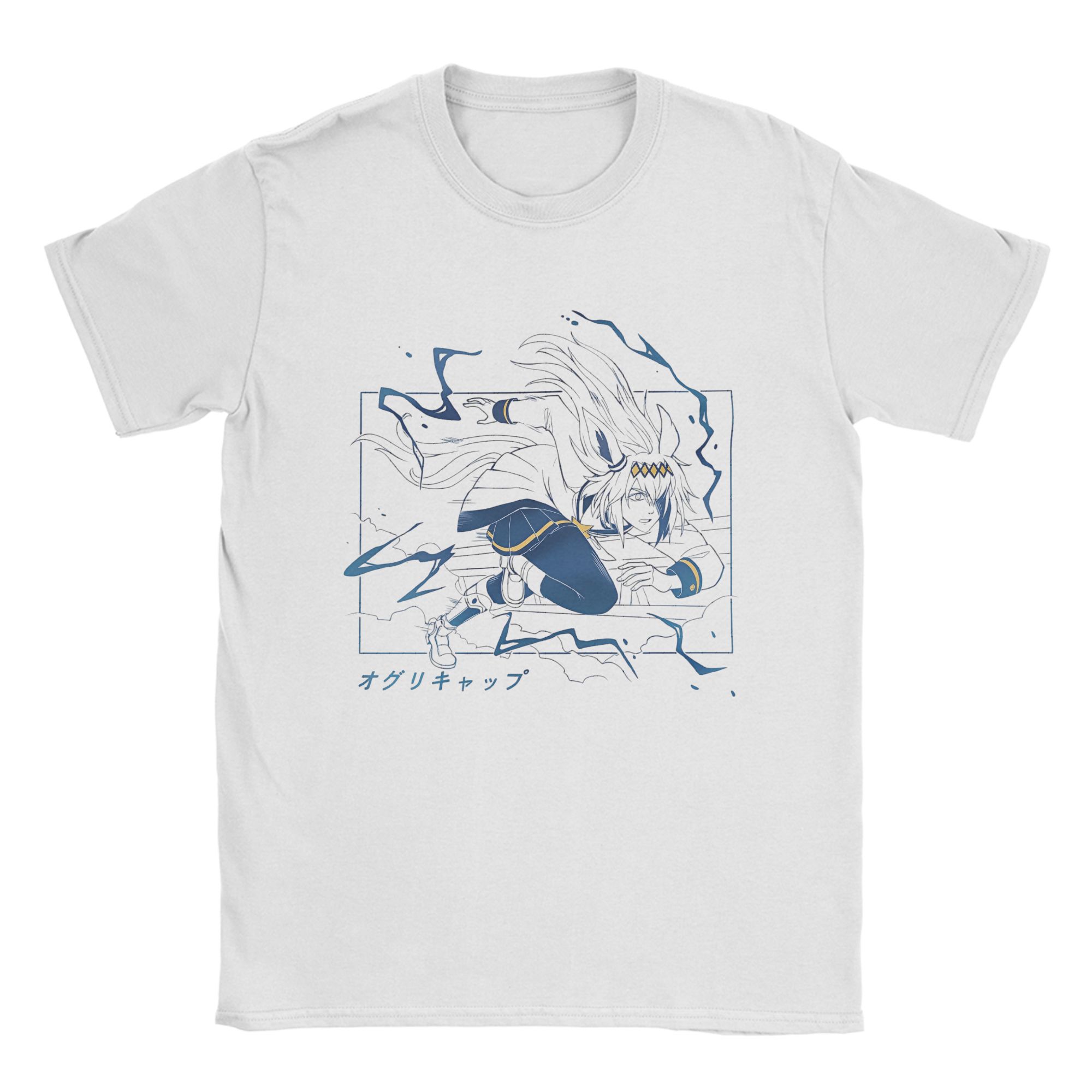 Umamusume Japanese Game T-Shirt Summer Vintage T-Shirts 100% Cotton Novelty Tshirt For Man Short Sleeves Loose Clothes 4XL
Umamusume Japanese Game T-Shirt Summer Vintage T-Shirts 100% Cotton Novelty Tshirt For Man Short Sleeves Loose Clothes 4XL