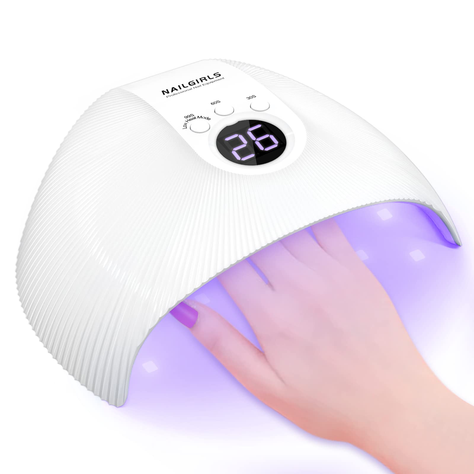 NAILGIRLS LED UV Nail Light 75W Gel Nail Light UV Light для отверждения смолы Лампа для профессионалов Популярная в отрасли Функция низкого нагрева
NAILGIRLS LED UV Nail Light 75W Gel Nail Light UV Light для отверждения смолы Лампа для профессионалов Популярная в отрасли Функция низкого нагрева