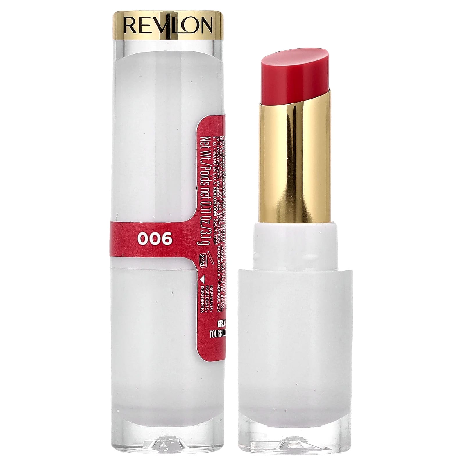 Revlon, Super Lustrous™ Glass Shine Lip Balm, 006 Girly Swirl, 3.1 g (0.11 oz)
Revlon, Super Lustrous™ Glass Shine Lip Balm, 006 Girly Swirl, 3.1 g (0.11 oz)