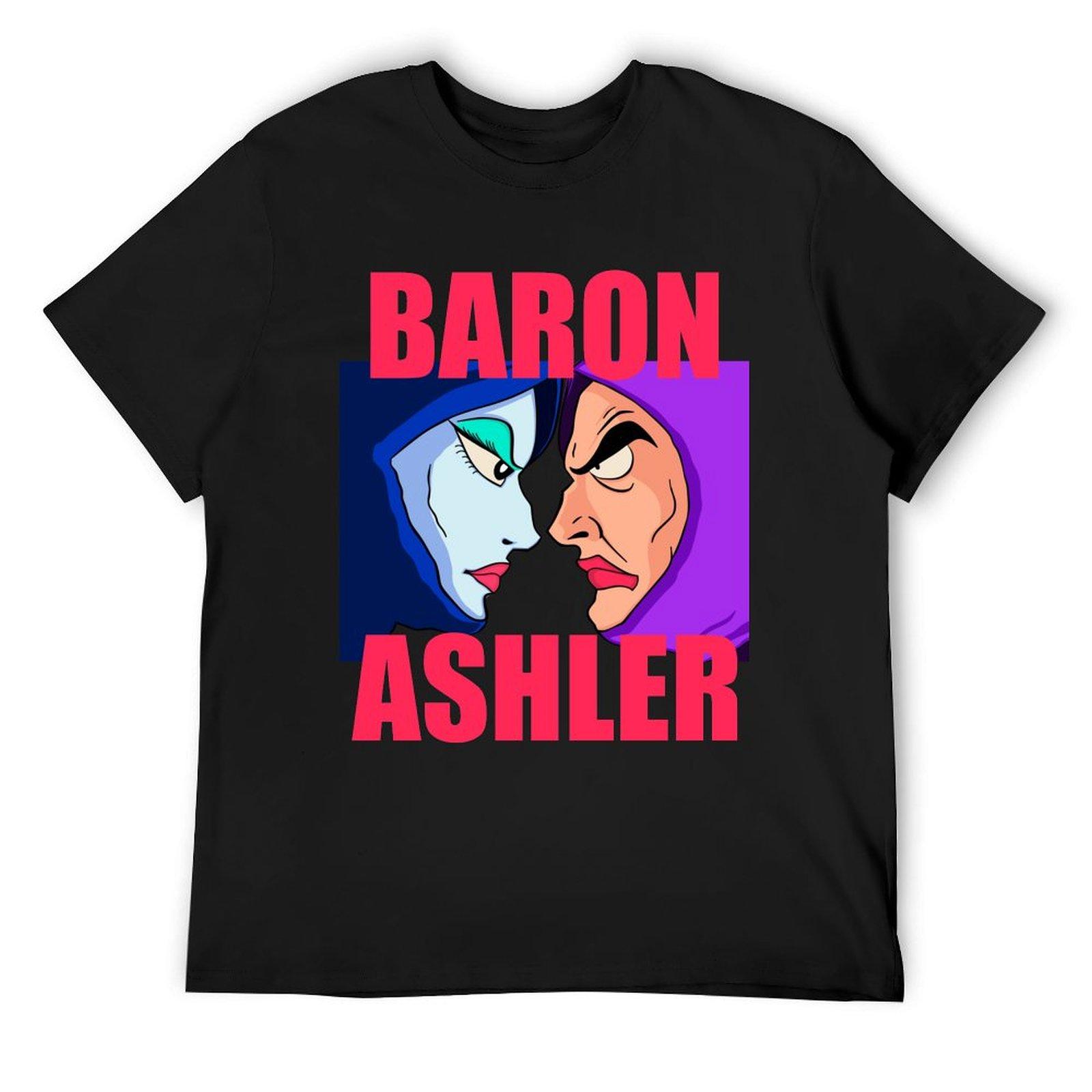 BARON ASHLER T-Shirt graphics T-shirts man blacks mens workout shirts 4XL
BARON ASHLER T-Shirt graphics T-shirts man blacks mens workout shirts 4XL