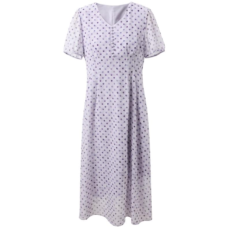 Sancai Elegant Plus Size Polka Dot Short Sleeve Dress L
Sancai Elegant Plus Size Polka Dot Short Sleeve Dress L
