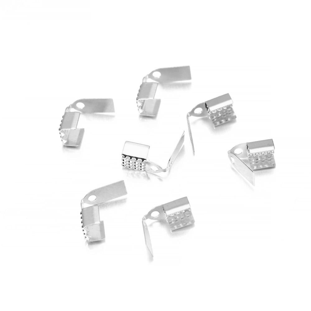 100pcs 4/5/6mm Metal Rope Fastener Crimp Fold Over Cord End Cap Leather Clip Connector For DIY Jewelry Making Findings Wholesale 4mm серебряный
100pcs 4/5/6mm Metal Rope Fastener Crimp Fold Over Cord End Cap Leather Clip Connector For DIY Jewelry Making Findings Wholesale 4mm серебряный