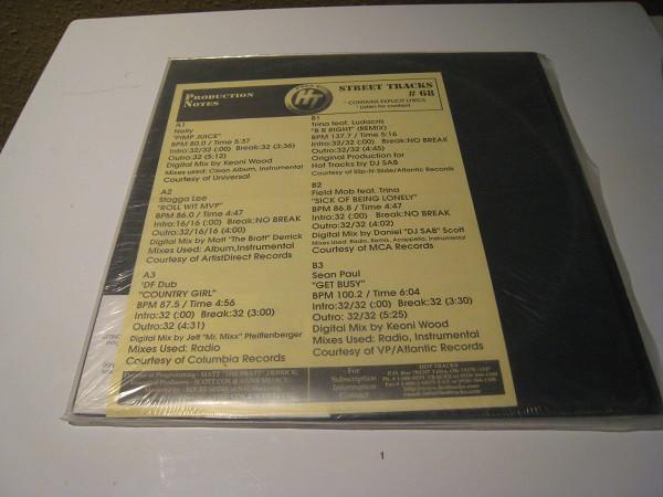 12inch Record VARIOUS - Street Tracks 68 ST68 Hot Tracks 2003 US Rap & Hip-Hop/R&B Used
12inch Record VARIOUS - Street Tracks 68 ST68 Hot Tracks 2003 US Rap & Hip-Hop/R&B Used
