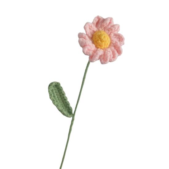 Вязаный искусственный цветок ручной работы лучший подарок Домашняя готовая ручная вязка Подсолнух Декор стола
Вязаный искусственный цветок ручной работы лучший подарок Домашняя готовая ручная вязка Подсолнух Декор стола