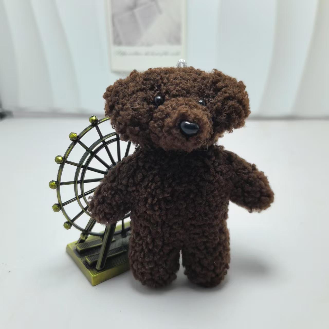 Adorable Teddy Dog Keychain Plush Pendant - Cute Puppy Bag Charm, Schoolbag Accessory Gift. No Accessories коричневий
Adorable Teddy Dog Keychain Plush Pendant - Cute Puppy Bag Charm, Schoolbag Accessory Gift. No Accessories коричневий