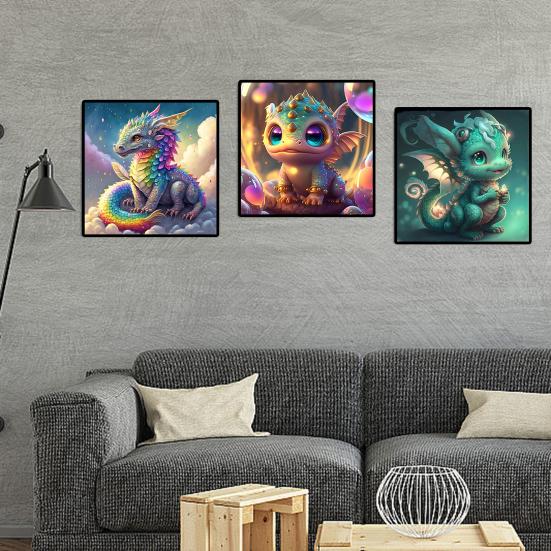 Rhinestone Painting 5D Cartoon Dragon Animal Full Drill Shiny Rhinestone Colorful DIY Art Crafts Handwork Home Wall Decoration Rhinestone Mosaic
Rhinestone Painting 5D Cartoon Dragon Animal Full Drill Shiny Rhinestone Colorful DIY Art Crafts Handwork Home Wall Decoration Rhinestone Mosaic