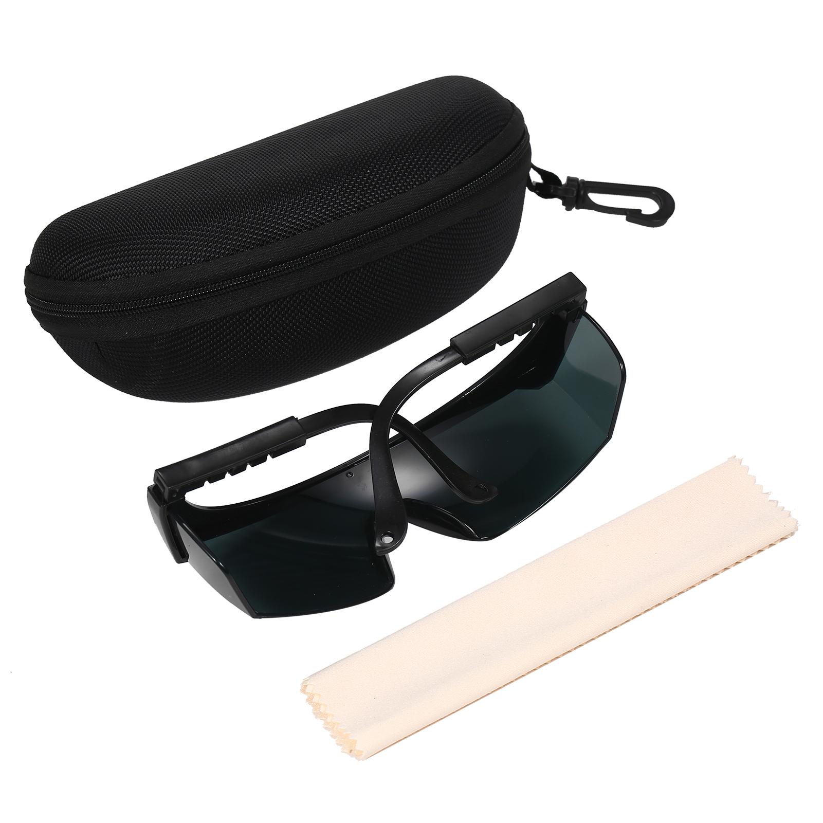 Goggles Laser Safety Glasses 200nm-2000nm OD4+ Laser Protective Eyewear for Laser Marking Machine Eye Protection чорний
Goggles Laser Safety Glasses 200nm-2000nm OD4+ Laser Protective Eyewear for Laser Marking Machine Eye Protection чорний