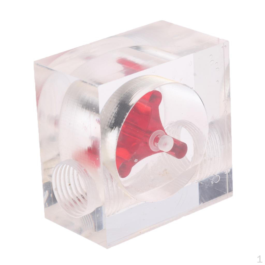 Water Meter Acrylic G1/4 Threaded Flow Indicator 2-Ways Square
Water Meter Acrylic G1/4 Threaded Flow Indicator 2-Ways Square