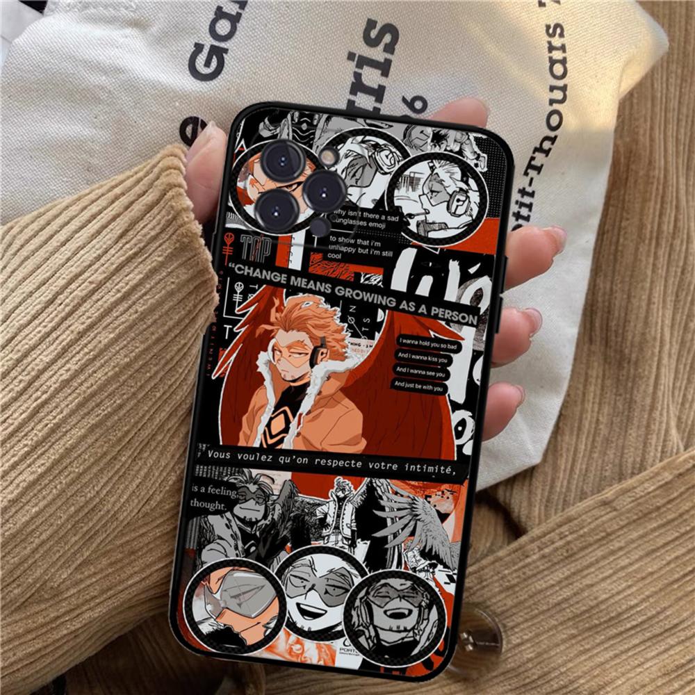 Anime MHA Hawks BNHA Phone Case For iPhone 15 14 11 12 13 Mini Pro XS Max Cover 6 7 8 Plus X XR SE 2020 Funda Shell iPhone 11
Anime MHA Hawks BNHA Phone Case For iPhone 15 14 11 12 13 Mini Pro XS Max Cover 6 7 8 Plus X XR SE 2020 Funda Shell iPhone 11