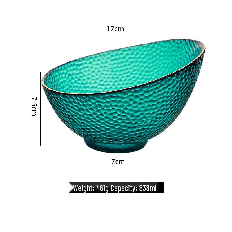 ZISIZ Slanted Glass Salad Bowl
ZISIZ Slanted Glass Salad Bowl