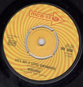 7inch Record MONTANAS Lets Get A Little Sentimental MK5036 MCA U.K. 1970 UK SoulFunk Used
7inch Record MONTANAS Lets Get A Little Sentimental MK5036 MCA U.K. 1970 UK SoulFunk Used