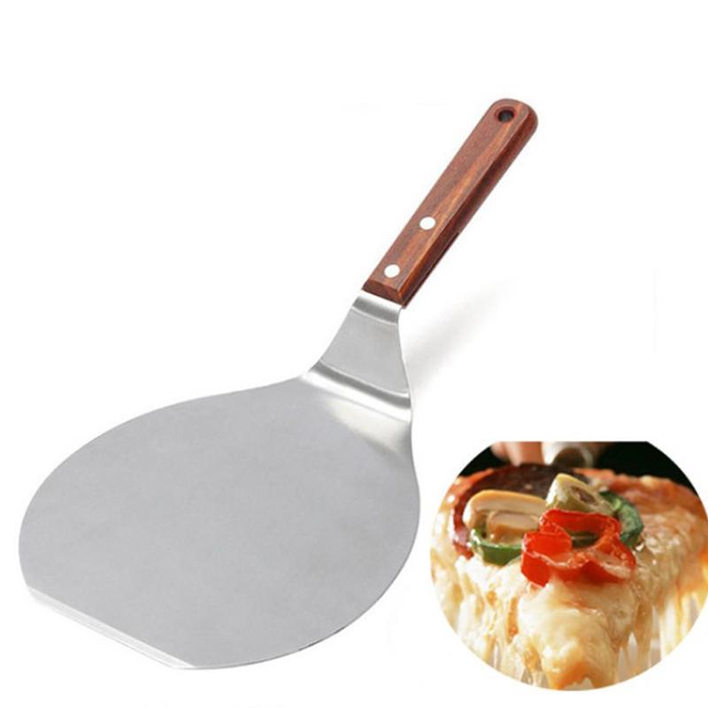 Пицца Shovel Большой круглый деревянный ручка из нержавеющей стали Shovel выпечки инструмент
Пицца Shovel Большой круглый деревянный ручка из нержавеющей стали Shovel выпечки инструмент