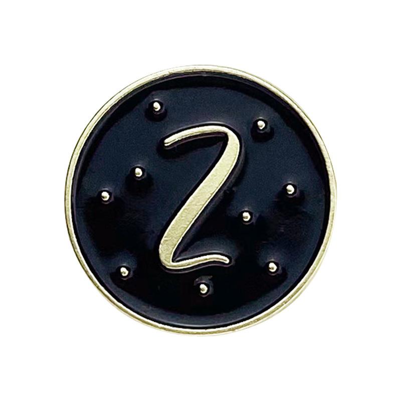 A-Z 26 Letters Initial Brooch Women English Alphabet Brooch Pin Round Badge Corsage Unisex Collar Jewelry Clothes Bag Decor Gift Z
A-Z 26 Letters Initial Brooch Women English Alphabet Brooch Pin Round Badge Corsage Unisex Collar Jewelry Clothes Bag Decor Gift Z