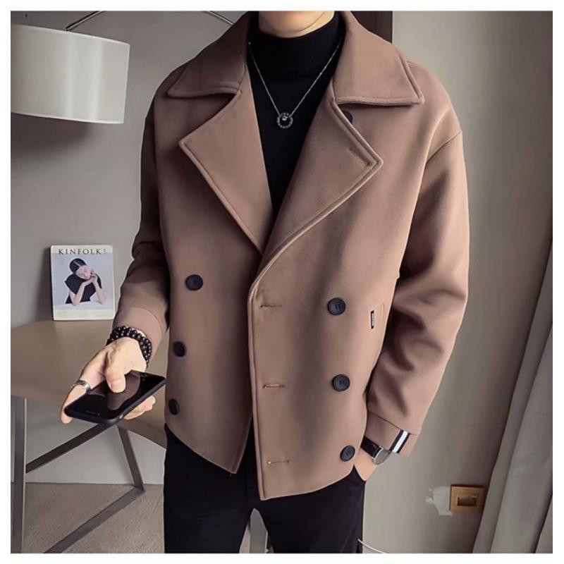 Men s Short Wool Jacket - Autumn/Winter Thick Korean Trend, Black 2X-Large хакі
Men s Short Wool Jacket - Autumn/Winter Thick Korean Trend, Black 2X-Large хакі