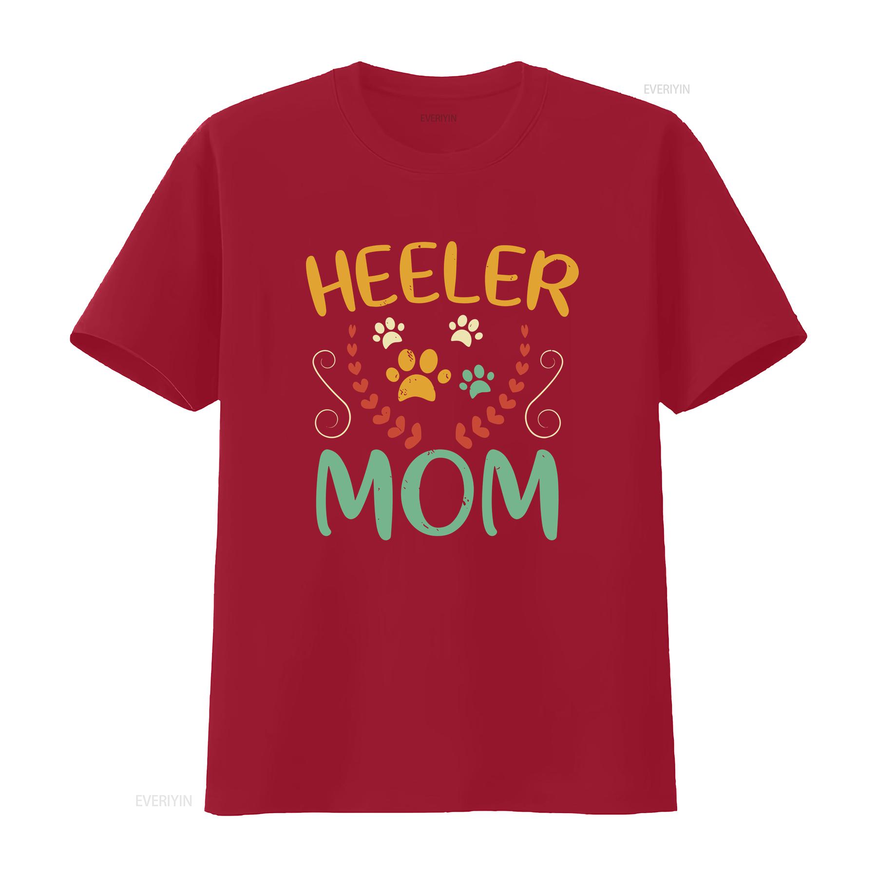 Retro Style Heeler Mom T Shirt Australian Cattle Dog Mama Cute Vintage Paw Prints vintage Washed Slightly homme streetwear S
Retro Style Heeler Mom T Shirt Australian Cattle Dog Mama Cute Vintage Paw Prints vintage Washed Slightly homme streetwear S
