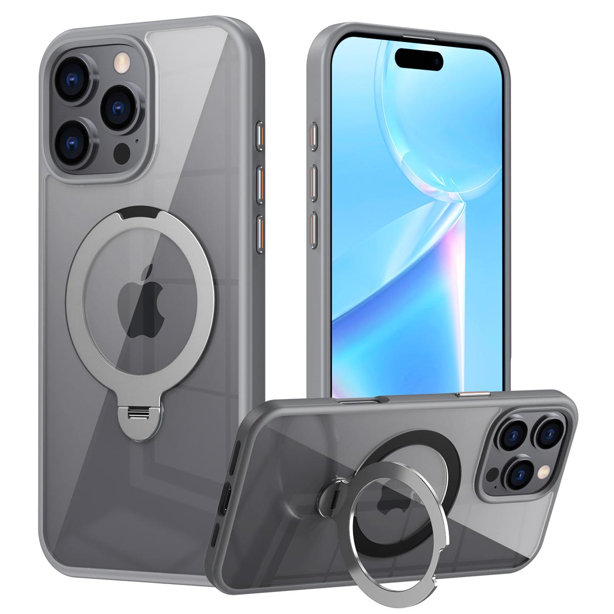 For iPhone 16 Pro Kickstand Case TPU+Acrylic Clear Phone Cover Compatible with MagSafe White
For iPhone 16 Pro Kickstand Case TPU+Acrylic Clear Phone Cover Compatible with MagSafe White