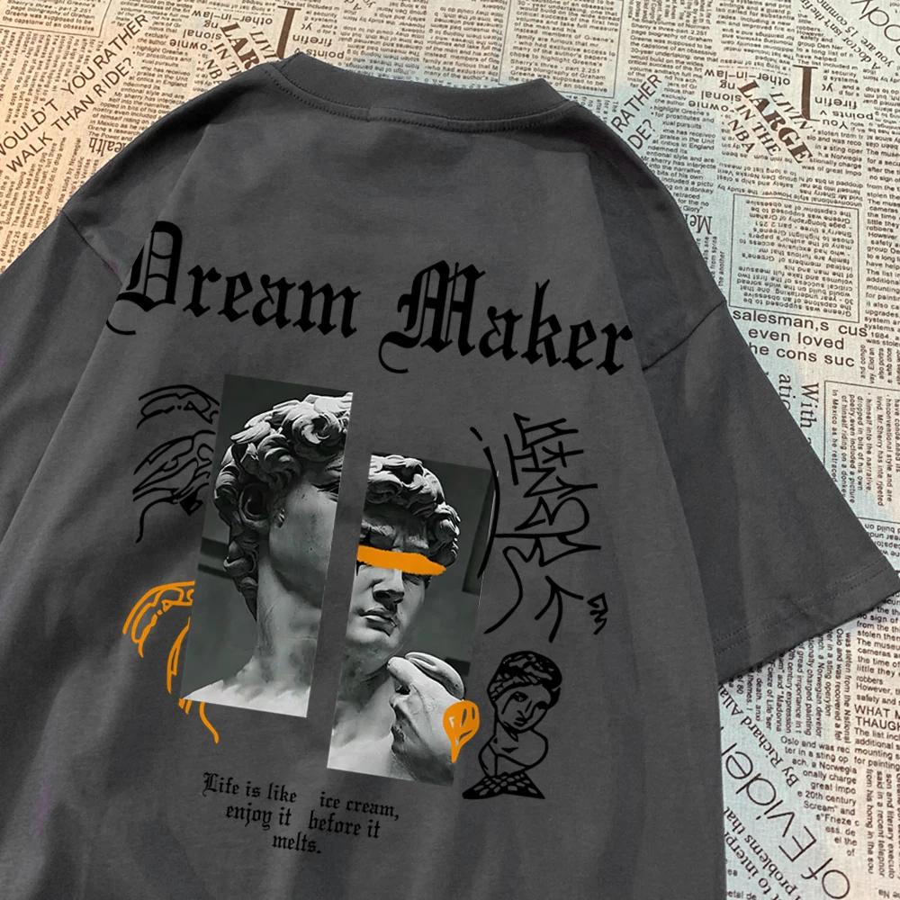 Мечта Создатель Смелый Скульптура Pattern Одежда Мужская Винтаж Хлопок Уличная одежда Парные футболки с круглым вырезом Однотонные летние топы L зелёный
Мечта Создатель Смелый Скульптура Pattern Одежда Мужская Винтаж Хлопок Уличная одежда Парные футболки с круглым вырезом Однотонные летние топы L зелёный