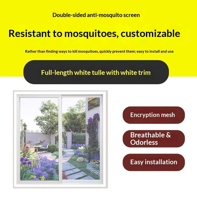 elf Adhesive Mosquito Net for Windows, Magic Tape Window Screen DIY Roll-Up Mesh Curtain, Invisible Fiberglass Screen Netting 50x130cm
elf Adhesive Mosquito Net for Windows, Magic Tape Window Screen DIY Roll-Up Mesh Curtain, Invisible Fiberglass Screen Netting 50x130cm