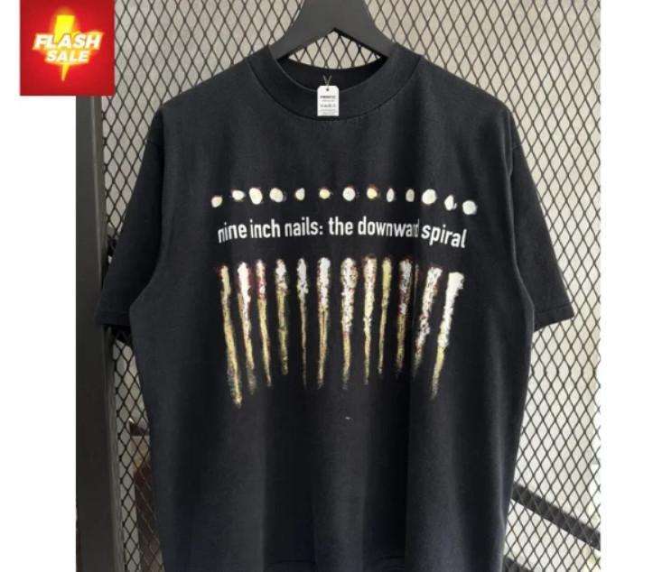 Vintage 1994 Nine Inch Nails The Downward Spiral T-Shirt NIN Band T-Shirt Unisex T-Shirt S
Vintage 1994 Nine Inch Nails The Downward Spiral T-Shirt NIN Band T-Shirt Unisex T-Shirt S
