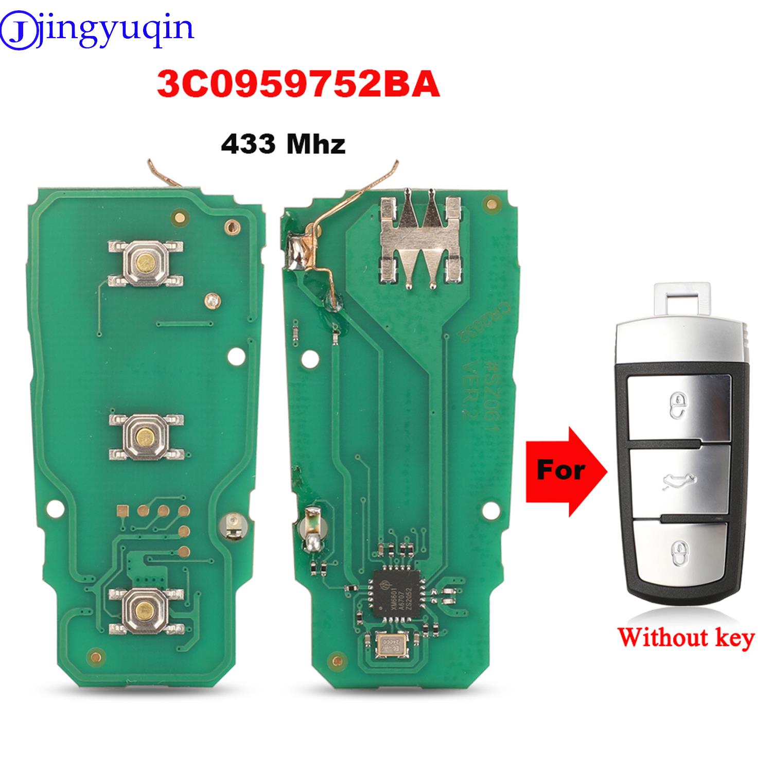 jingyuqin 3Buttons Smart Remote Car Key Fob For Volkswagen 434Mhz ID48 Chip For VW Passat B6 3C B7 Magotan CC 5 Buttons поп-зірки кольору
jingyuqin 3Buttons Smart Remote Car Key Fob For Volkswagen 434Mhz ID48 Chip For VW Passat B6 3C B7 Magotan CC 5 Buttons поп-зірки кольору