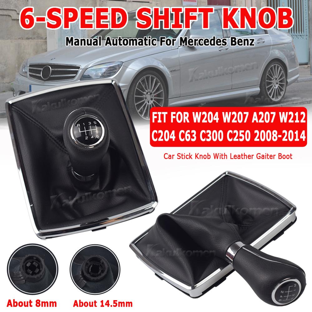 Manual Automatic Shift Gear Shifter Knob Boot For Mercedes Benz W204 W207 A207 W212 C204 C63 C300 C250
Manual Automatic Shift Gear Shifter Knob Boot For Mercedes Benz W204 W207 A207 W212 C204 C63 C300 C250